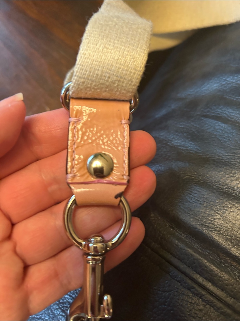 Coach Poppy Pink Signature Crossbody Bag - Picture 4 of 11